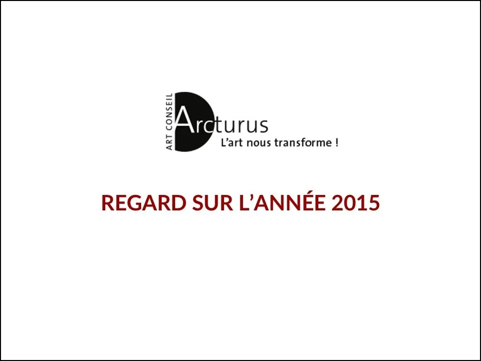 Regard sur 2015