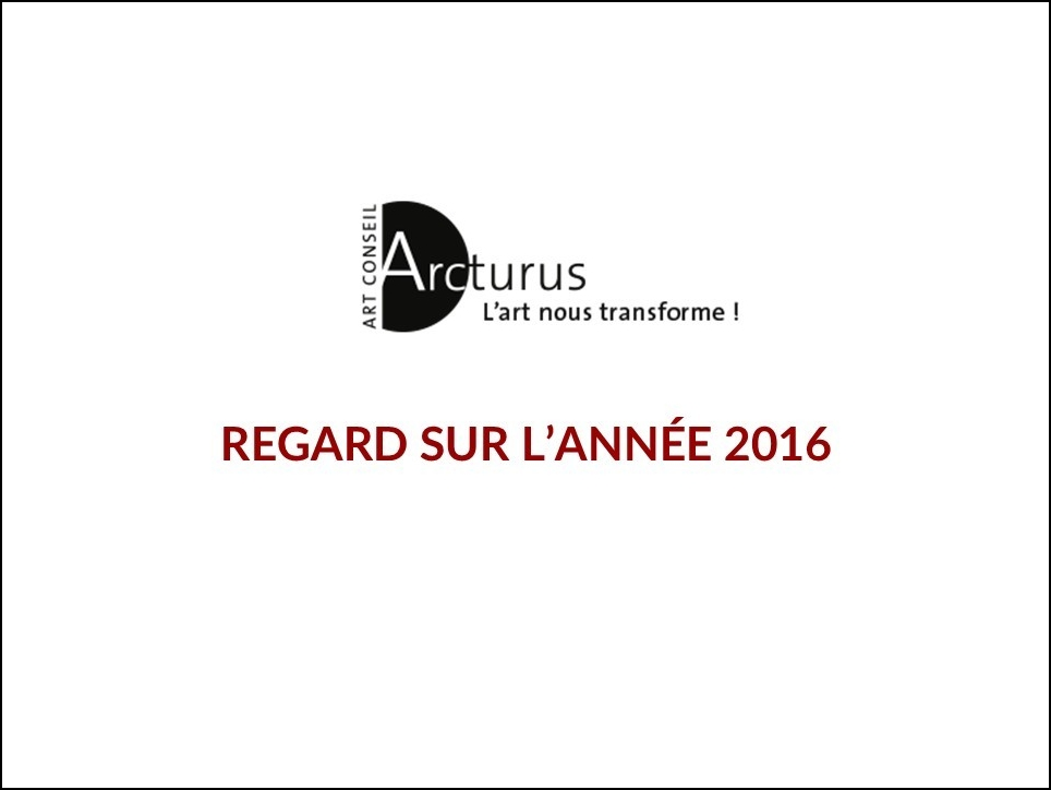 Regard sur 2016